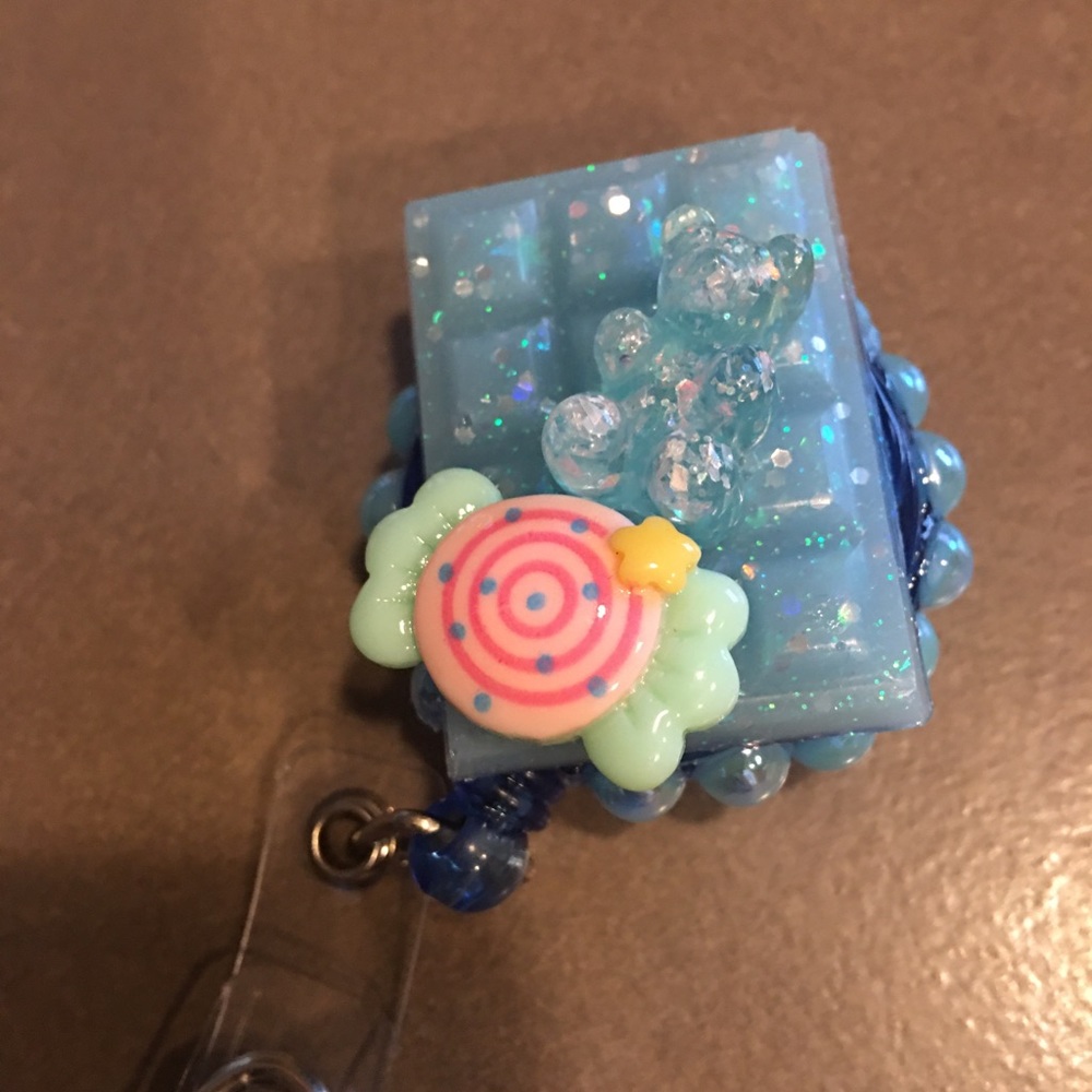 Custom chocolate candy Badge Reel for Key cards